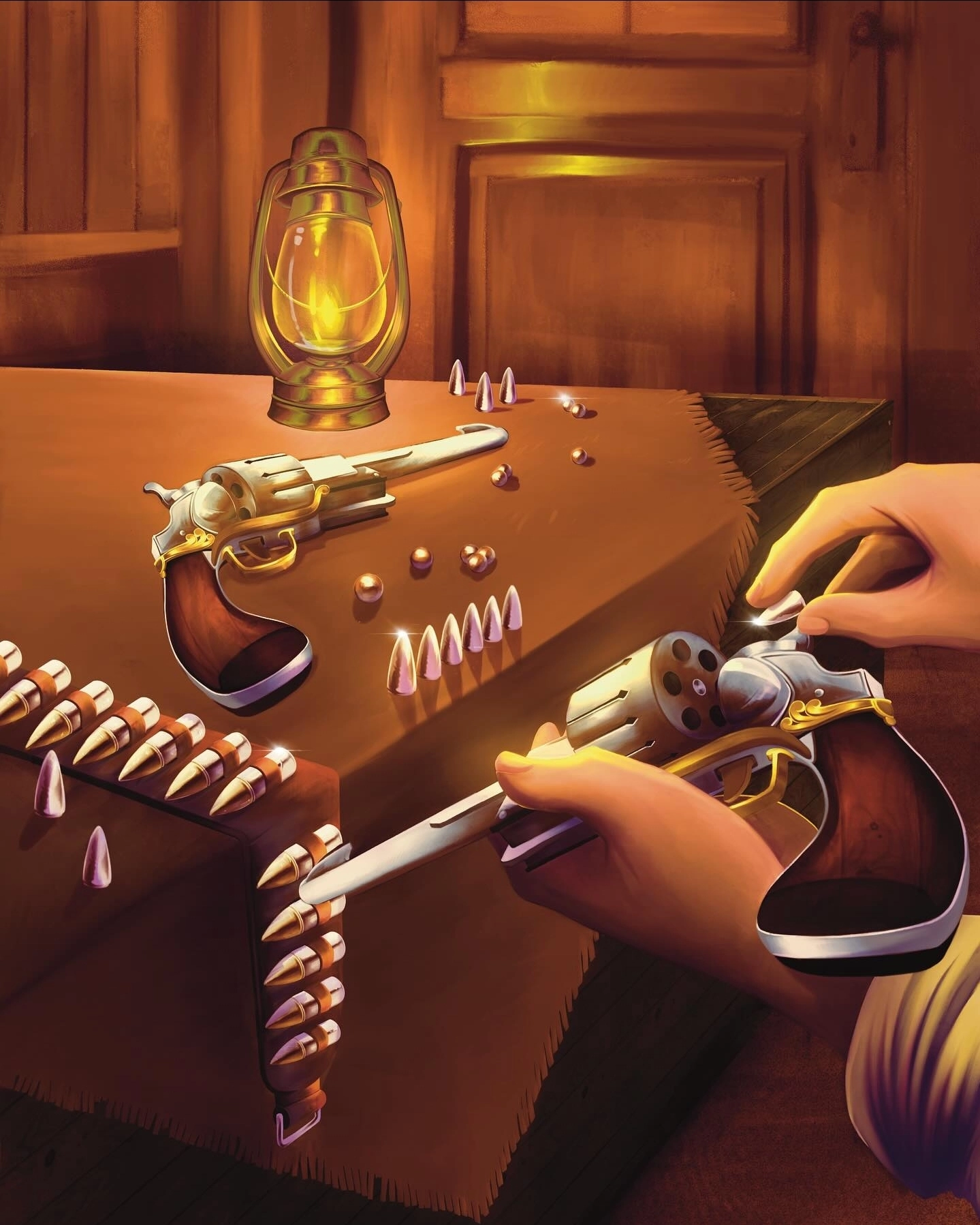 Ilustración de la baraja cazagod